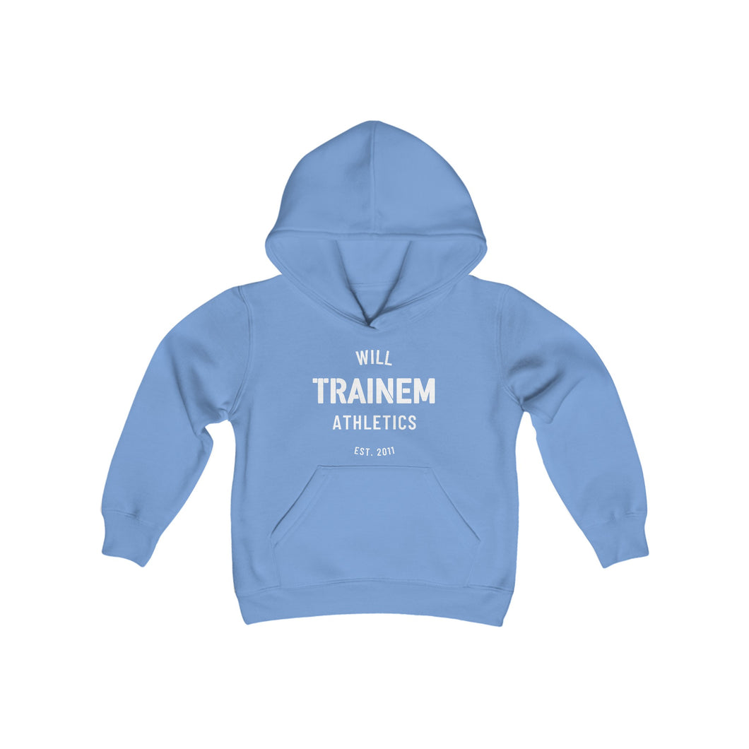 Will Trainem Athletics Youth Heavy Blend Hooded Sweatshirt