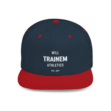 Load image into Gallery viewer, Will Trainem Athletics Flat Bill Snapback
