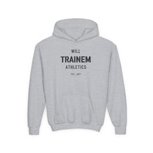 Load image into Gallery viewer, Will Trainem Athletics Youth Heavy Blend Hooded Sweatshirt
