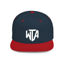 Load image into Gallery viewer, Will Trainem Athletics "WTA" Flat Bill Snapback
