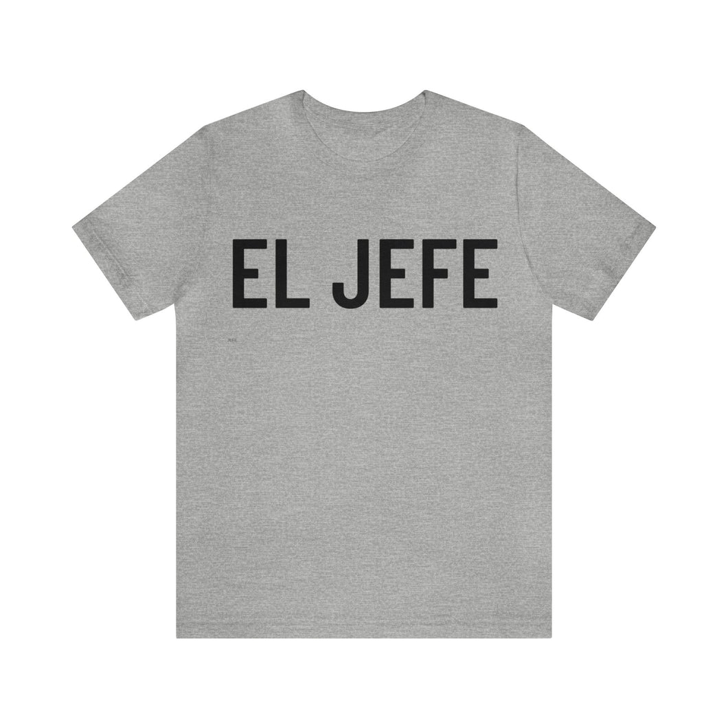 Will Trainem Athletics El Jefe Unisex Short Sleeve Tee