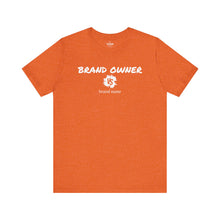Load image into Gallery viewer, Will Trainem Athletics &quot;BRAND OWNER vs brand name&quot; Unisex Tshirt
