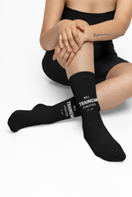 Load image into Gallery viewer, Will Trainem Athletics socks (Black)
